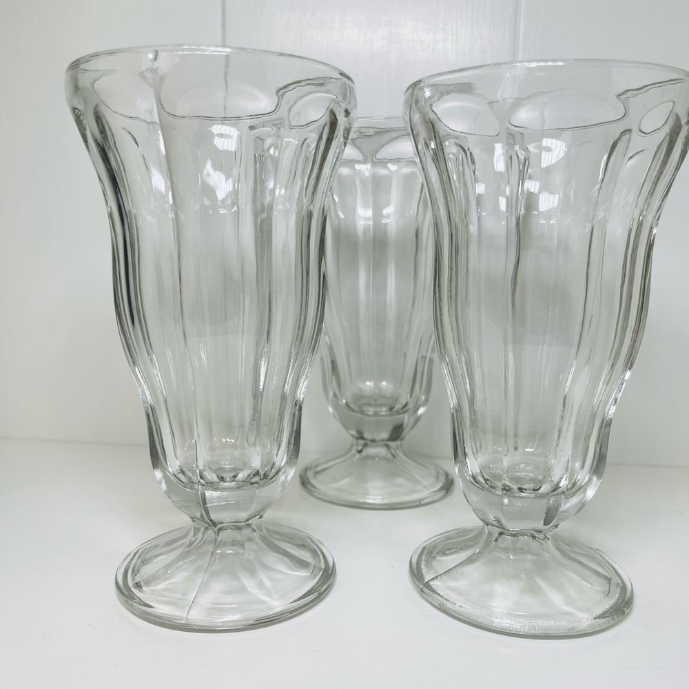 Classic Clear Glass Dessert Cups